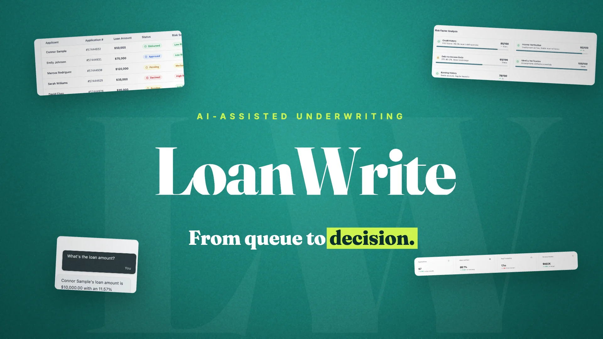 LoanWrite motion reel